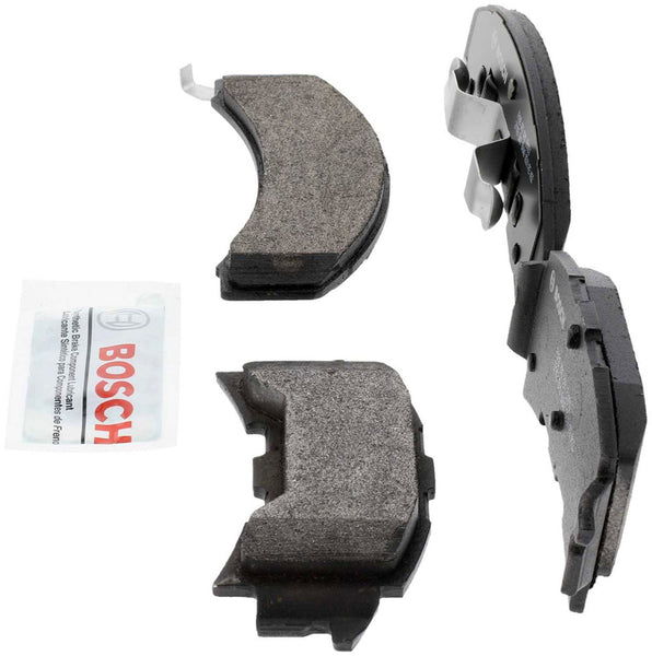 Jeu De 4 Plaquettes De Frein Avant Bosch BP262 - Sans Cuivre, Réduction Bruit/Poussière - Certifié ECE-R90 - 4