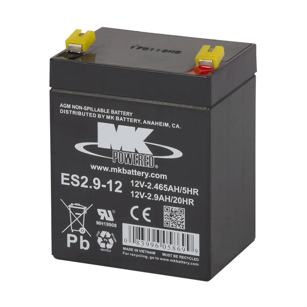 MK ES 2.9-12 Small SLA Battery – Parts Universe