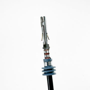 APTIV (DELPHI) Weather-Pack 2-Pin Connector pigtail kit (12010973, 12015792), 14AWG GPT 12" Pure copper wires