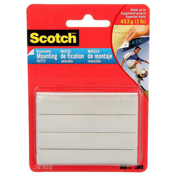 3M Scotch Mounting Putty 860s Removable (2 oz)