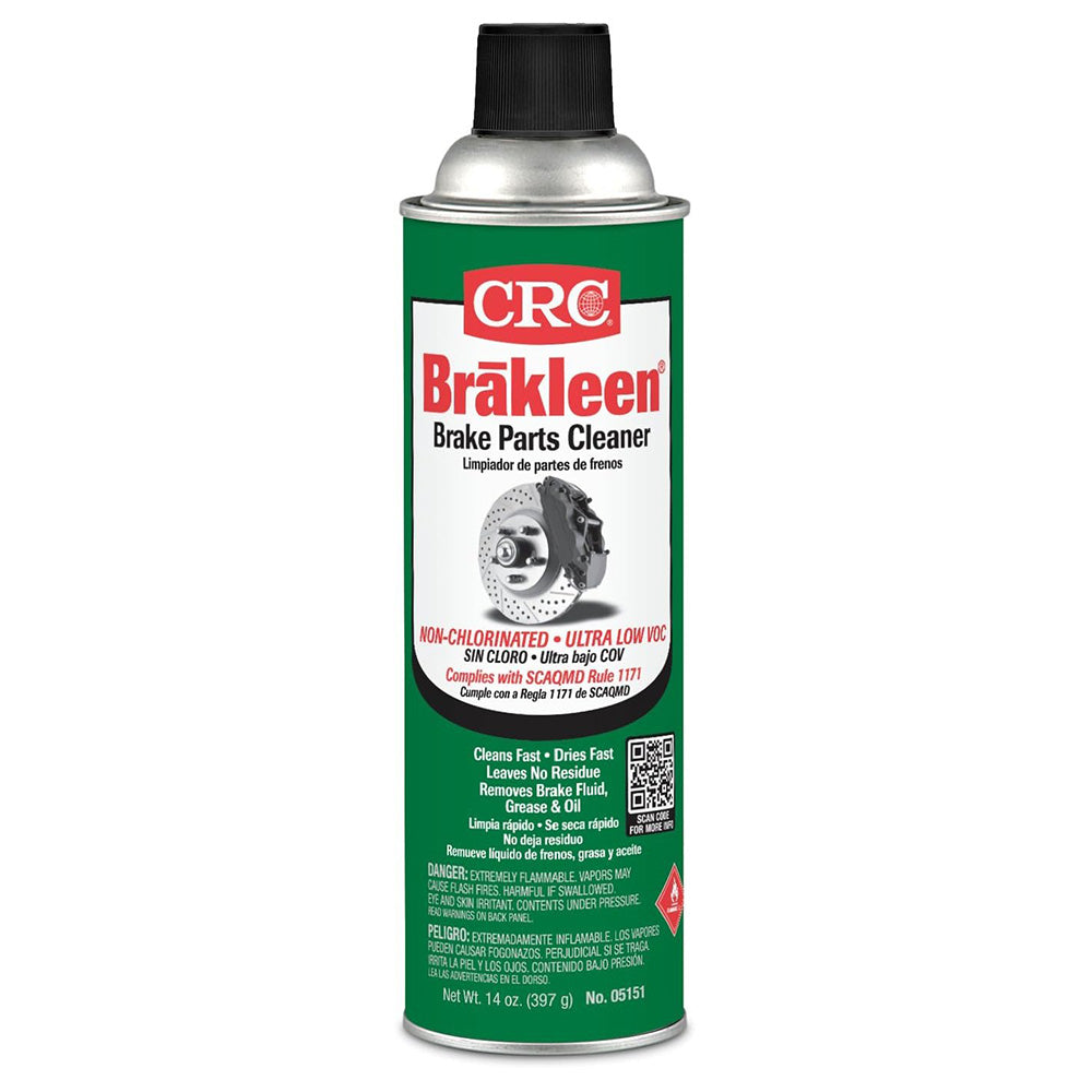CRC 05151 Brakleen: When Low-VOC Brake Cleaner Fits