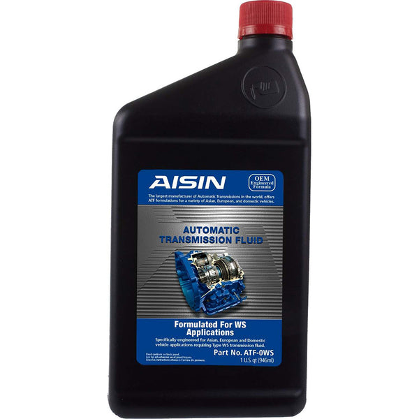 AISIN ATF-0WS OE Formulated Automatic Transmission Fluid (ATF), 1 Quart