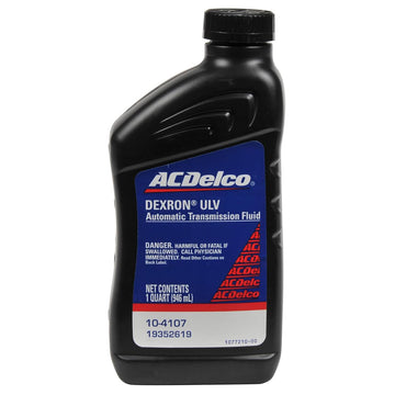 ACDelco 10-4107 Dexron ULV Automatic Transmission Fluid, 1 Quart