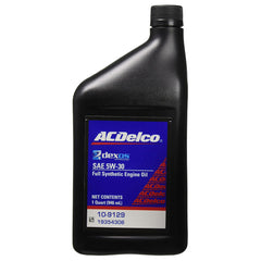 ACDelco Dexos2 5W-30 Full Synthetic Motor Oil - Case Of 12 Quarts (10-9129 / 19354306)