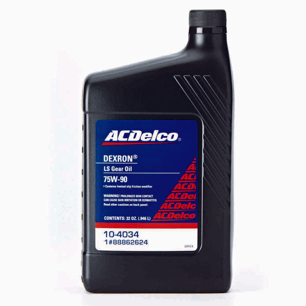 ACDelco 10-4034 Dexron LS 75W-90 Gear Oil, 32 oz