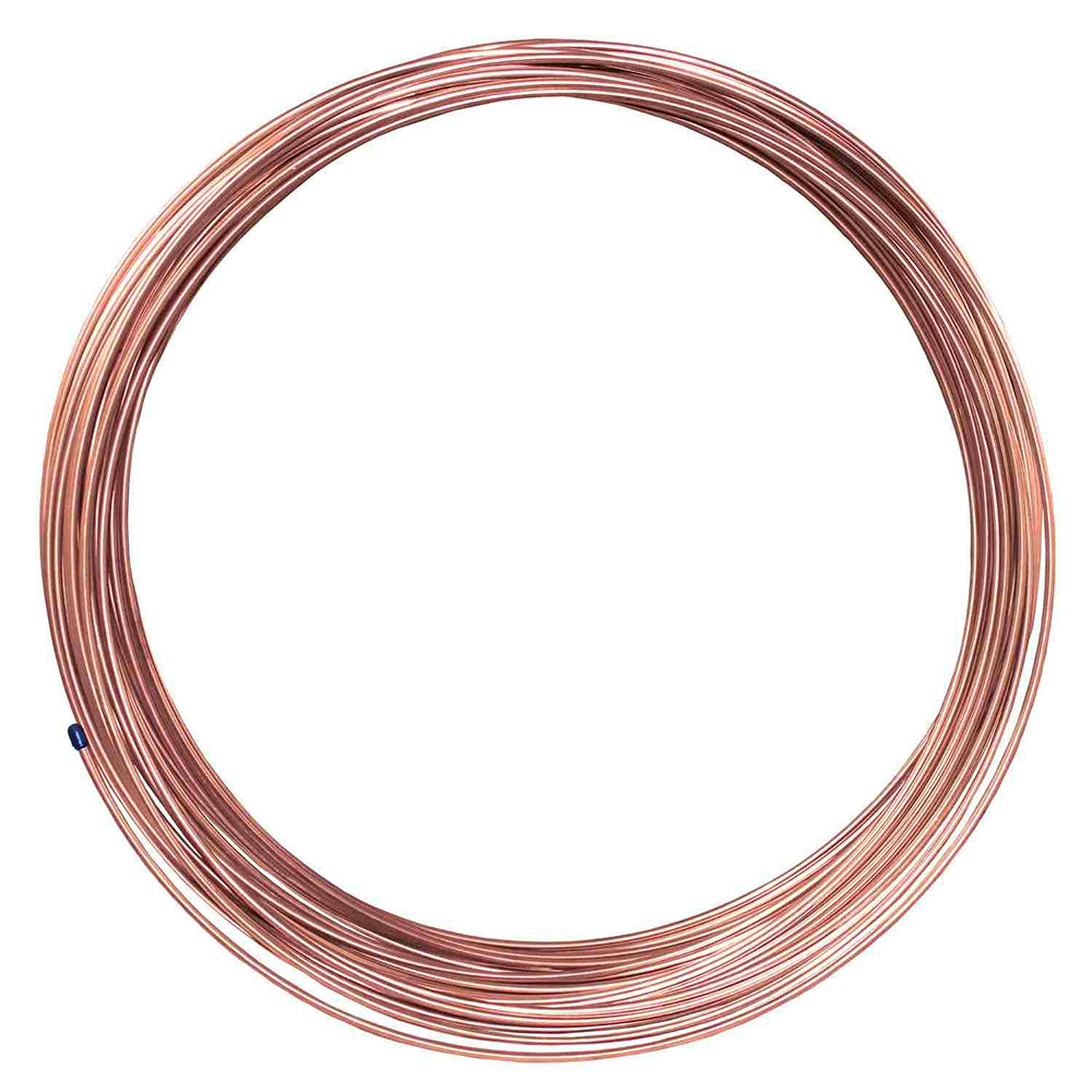 AGS CNC-3100 NiCopp Nickel/Copper Brake Line Tubing Coil, 3/16 X 100 Ft