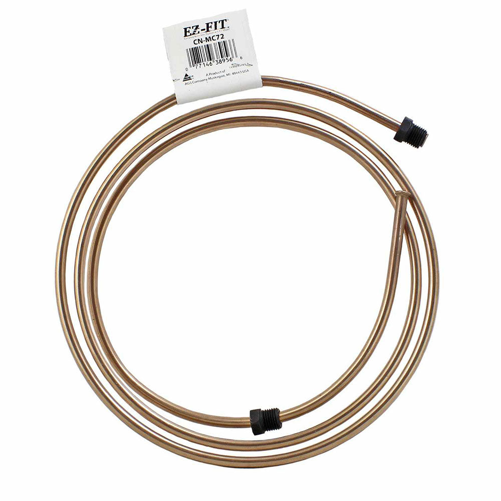 AGS CN-MC 72 EZ-Fit NiCopp Brake Line Coil 1/4 x 72 Master Cylinder