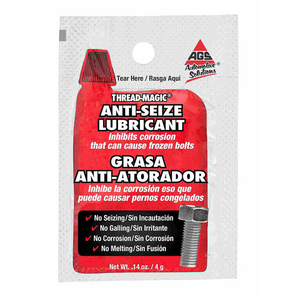 AGS TMP- 1 Thread-Magic Anti-Seize Grease, Pouch, 4 g