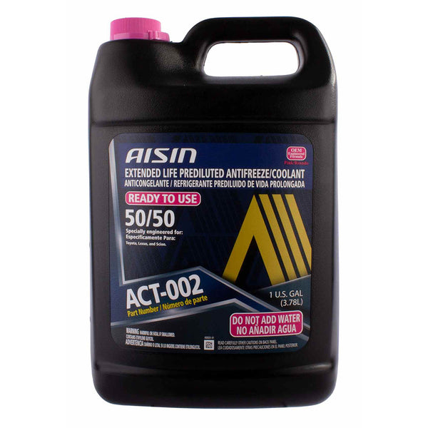 Aisin ACT002 OE Formulated Engine Coolant Antifreeze, 1 Gallon