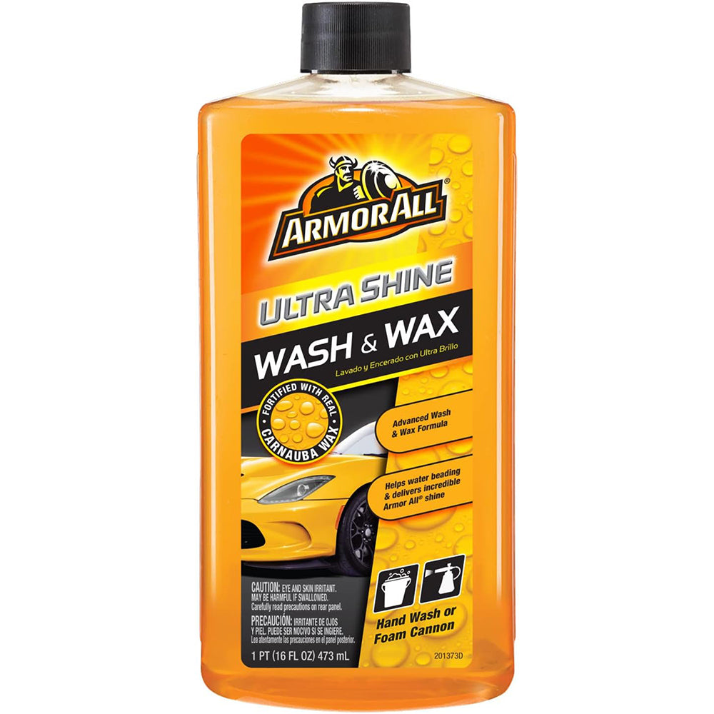 ArmorAll ‎25178 Ultra Shine Car Wash and Wax 16 FL oz
