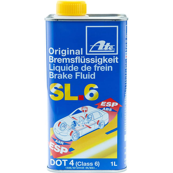 ATE 706402 Brake Fluid ATE SL.6 DOT 4 Low Viscosity 1 Liter