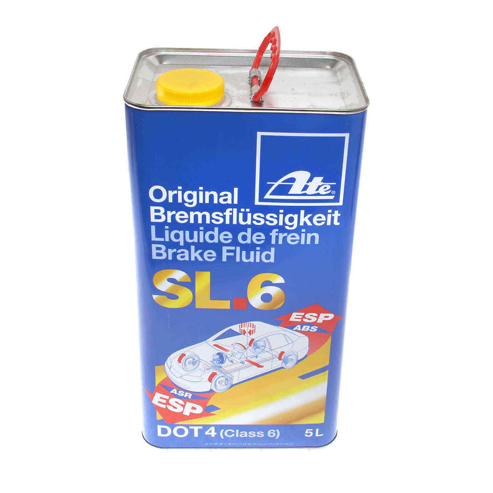 ATE 706403 Brake Fluid ATE SL.6 DOT 4 Low Viscosity (5 Liters)