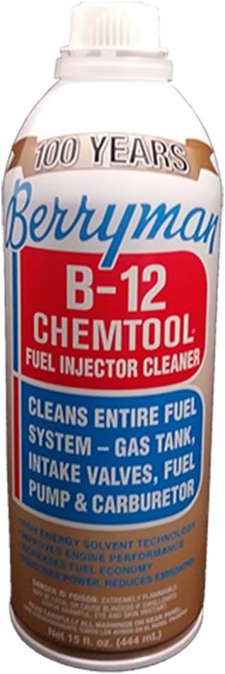 Berryman 0116 Carburetor, Fuel System and Injector Cleaner 15 oz