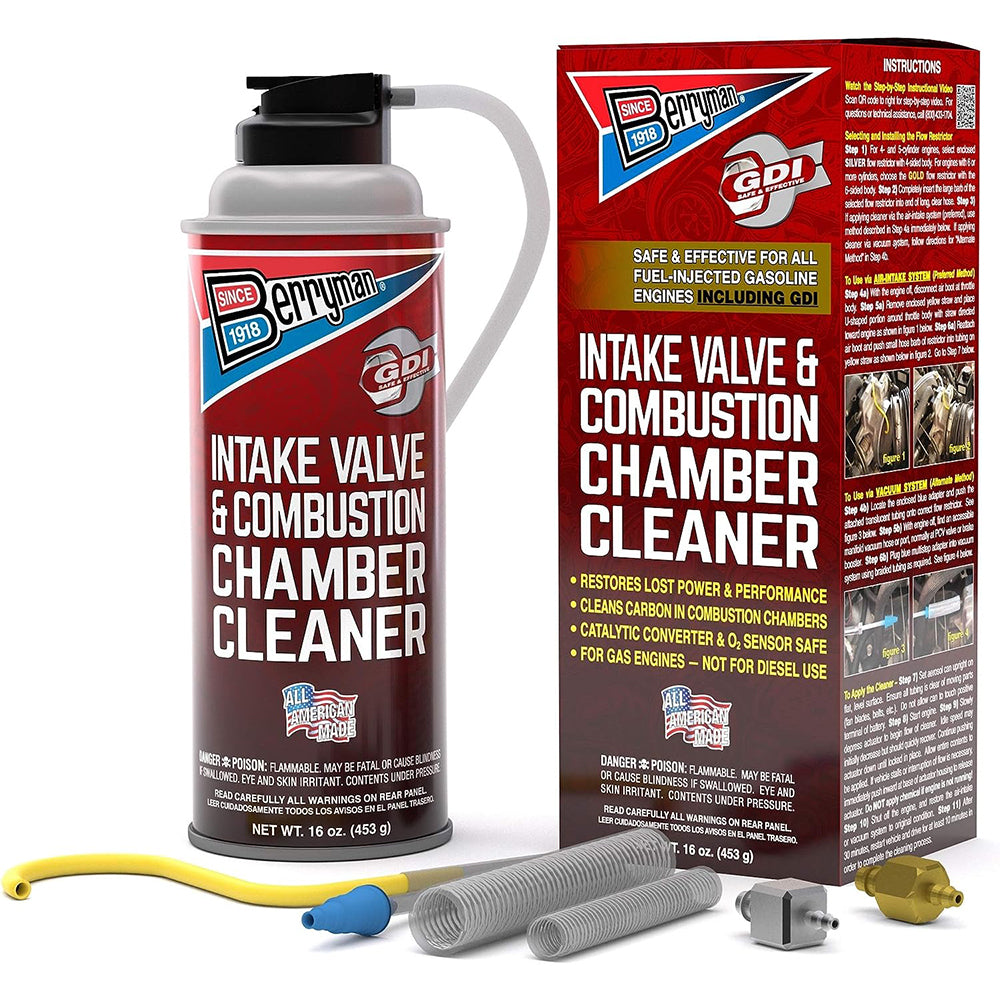 Berryman 2611 Intake Valve and Combustion Chamber Cleaner, 16 oz