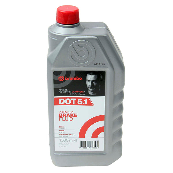 Brembo L05010 DOT 5.1 Brake Fluid, 1 Liter