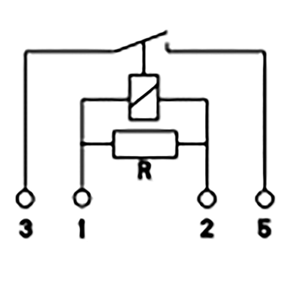 Bosch 0332002159 Normal Open Power Relays, 12 V, 100 A, 4 Contacts, Resistor