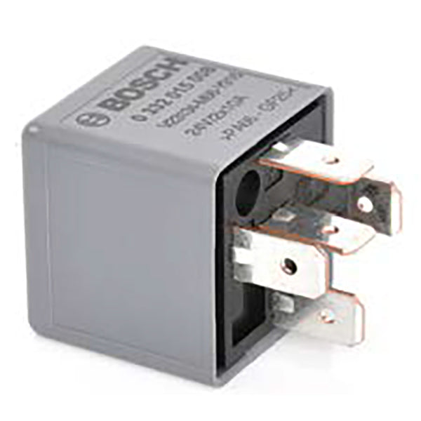 Bosch 0332015008 Normal Open Mini Relay, 5 Pins 24V 2x10 A