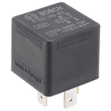 BOSCH 0986332209 Normal Open Mini Relay, 4 Pins, 12 V, 30 A