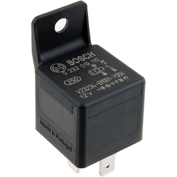 Bosch 0332019110 Normal Open Mini Relay, Resistor 4 Pins, 12 V, 30 A (Superseded to 0986332302)