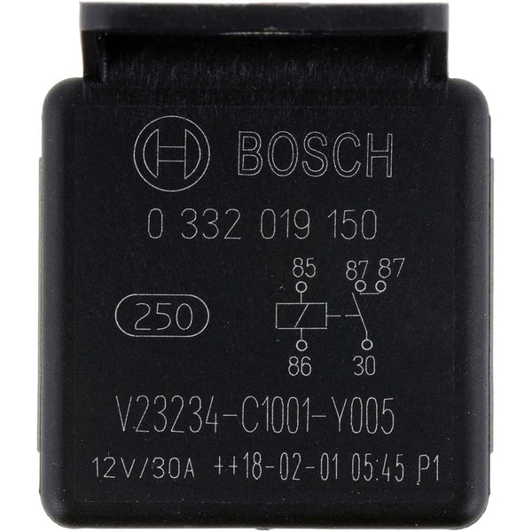 Bosch 0332019150 Normal Open Mini Relays - 5 Pins, 12 V, 30 A