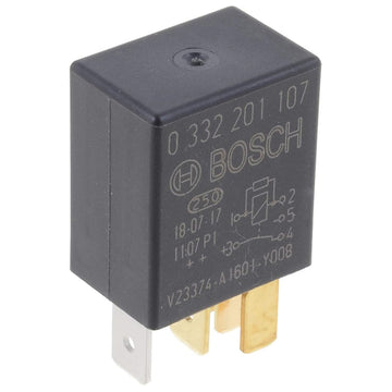 BOSCH 0332201107 Changeover Micro Relay - 5 Pins, 12 V, 30/10 A