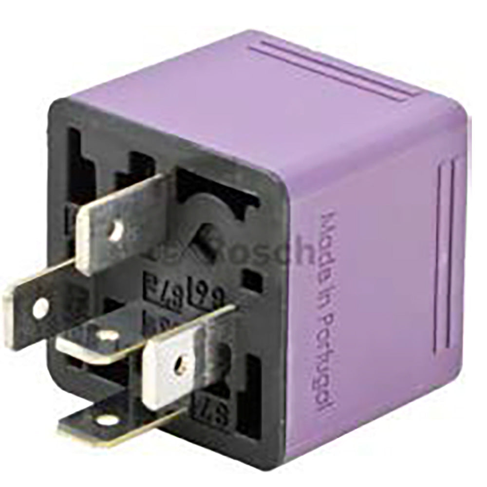 Bosch 0332209151 Change Over Mini Relay, 12 V, 30/20 A, 5 Pins (Superseded by 0986332401)