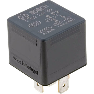 Bosch 0332209159 Changeover Mini Relay, Resistor, 5 Pins, 12 V, 30/20 A (Superseded to 0986332053)