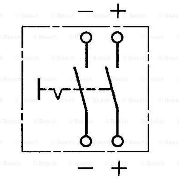 Bosch 0341003004 Master Battery Disconnect Switch, 24VDC, 250A