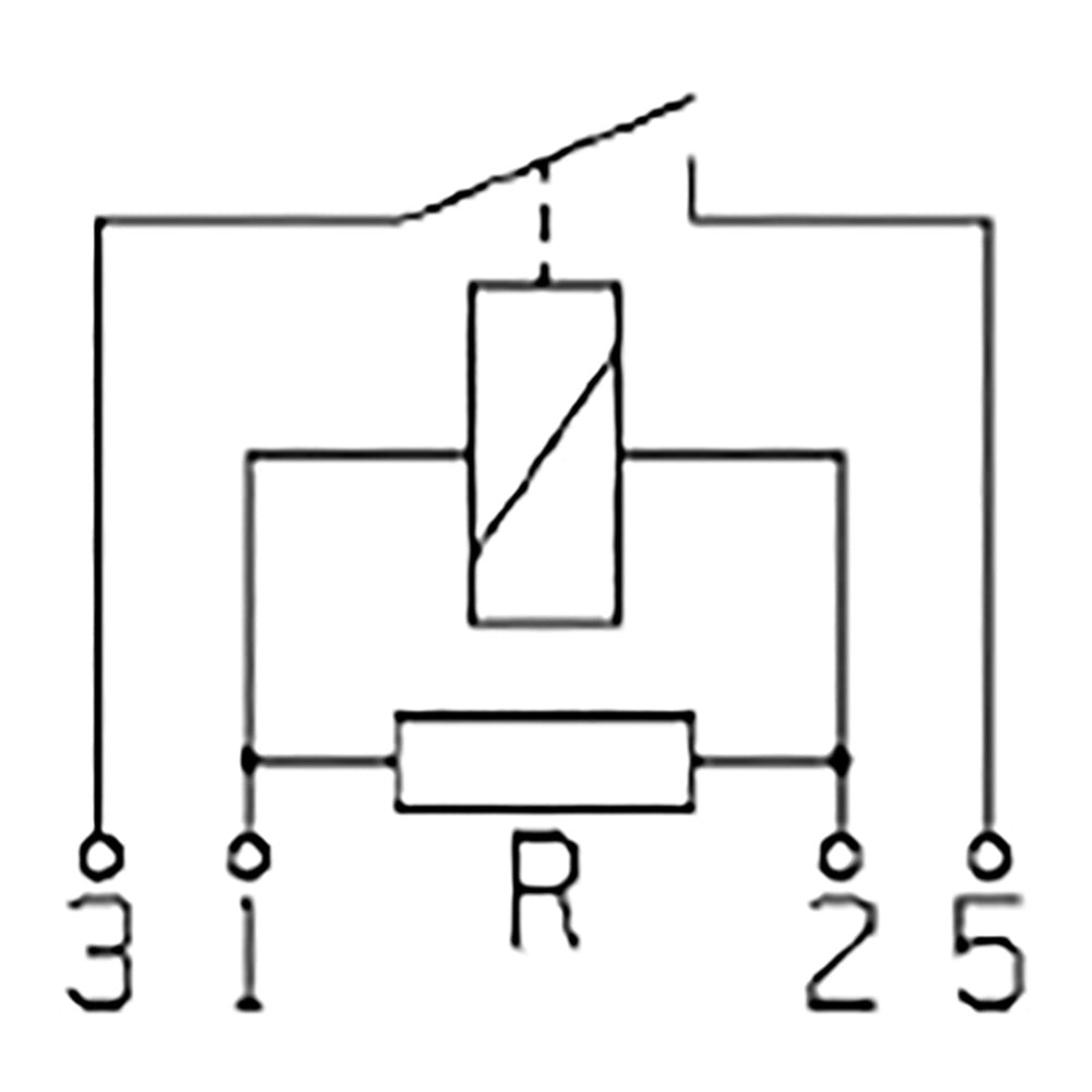 Bosch 0986332086 Normal Open Power Relay - 12 V, 150 A