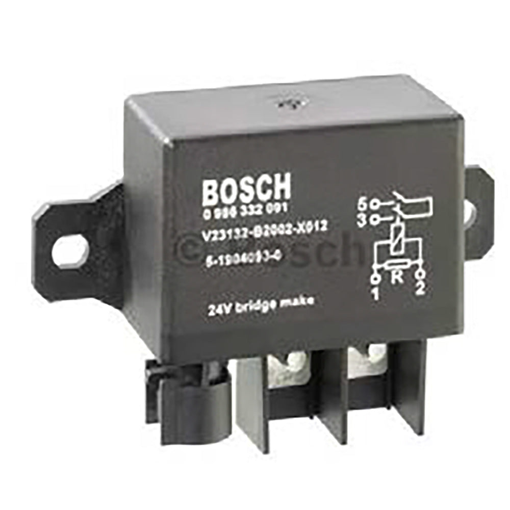Bosch 0986332091 Normal Open Power Relay - 24 V, 150 A