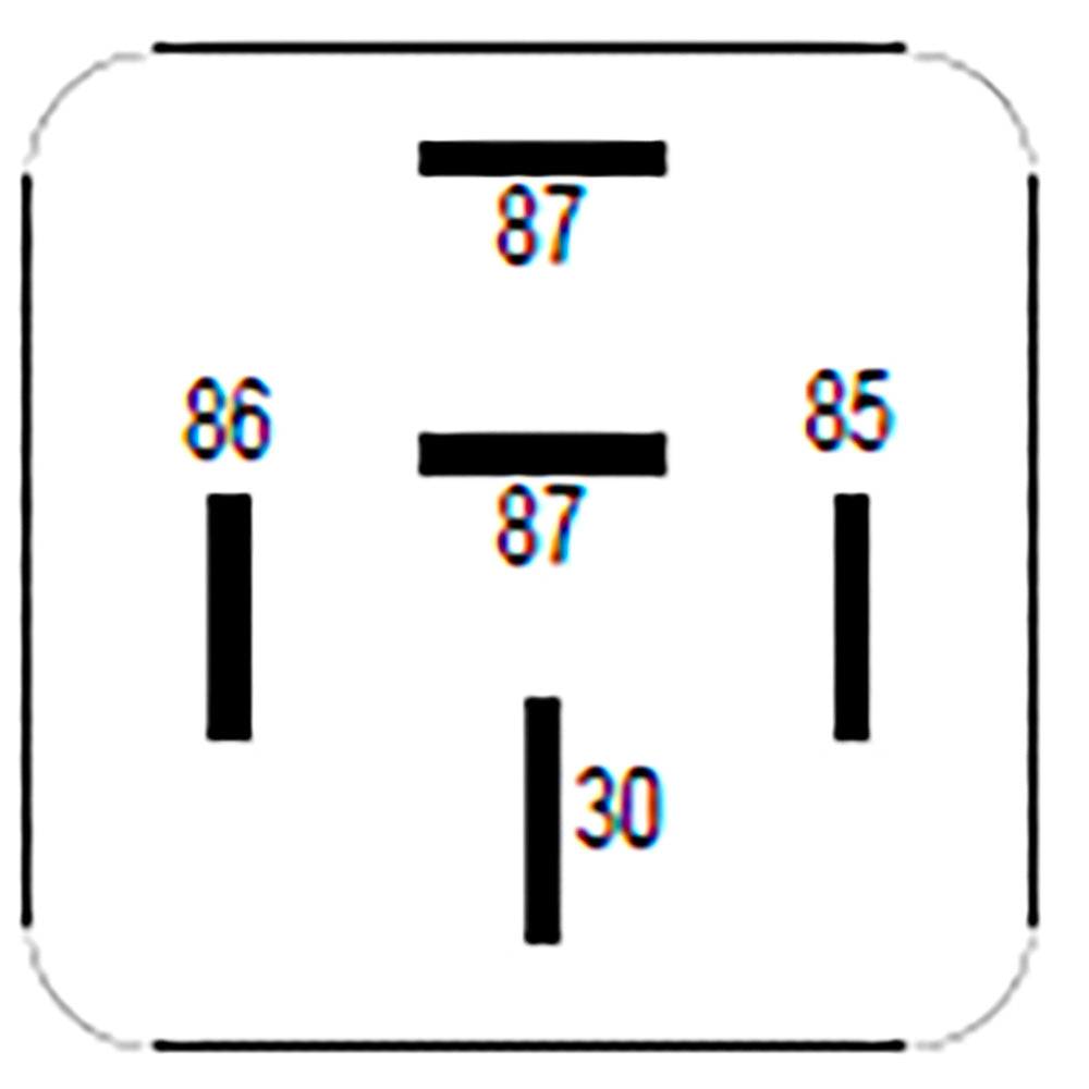 BOSCH 0332209216 Change Over Mini Relay, 5 Pins, 24 V, 20A, Resistor (SUPERSEDE TO 0986332404)