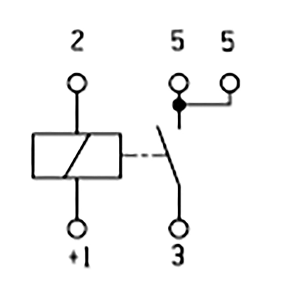 Bosch 0986332300 Normal Open Mini Relay, 5 Pins, 12V, 30A