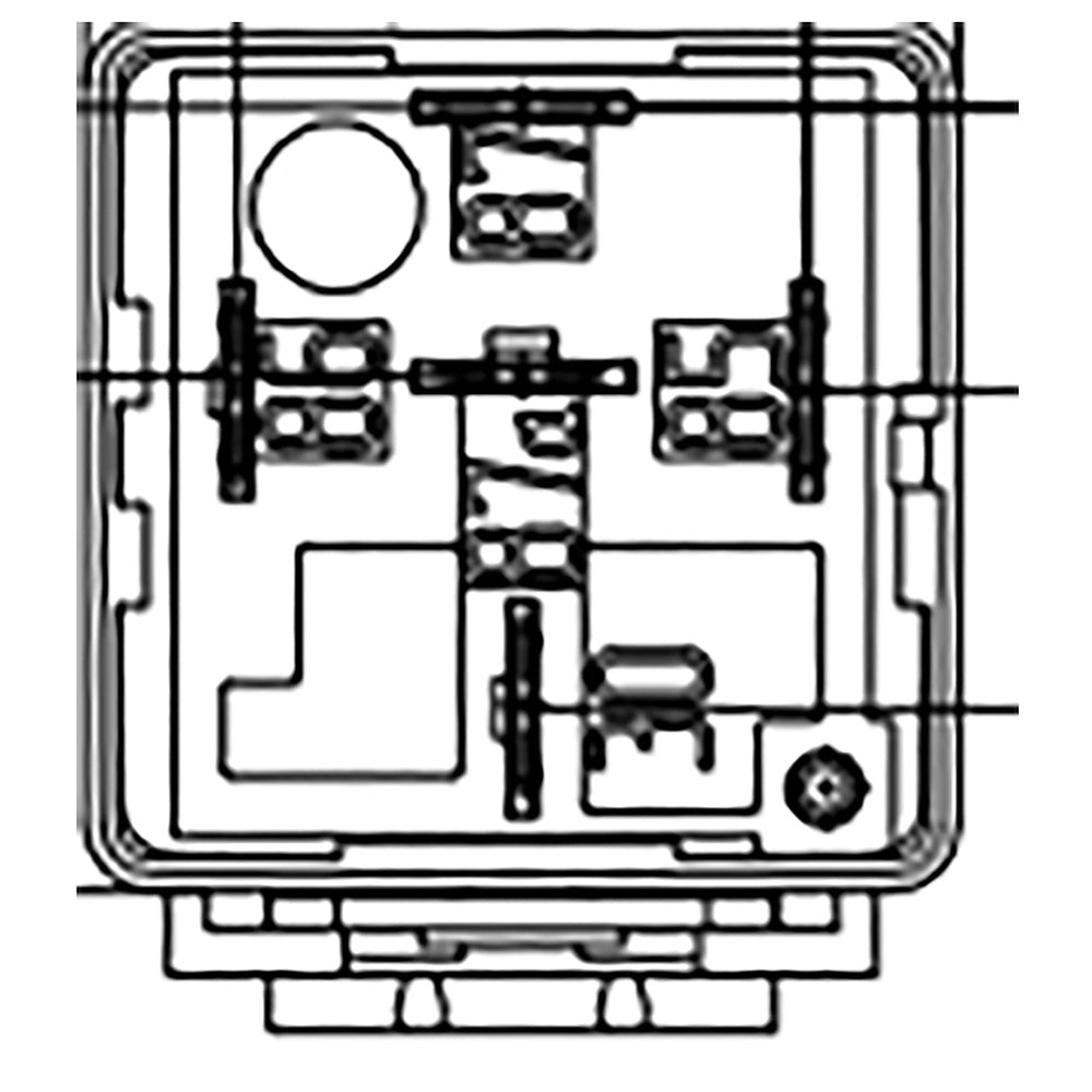 BOSCH 0986332402 Changeover Mini Relay, Diode, 5 Pins, 12 V, 20/30 A