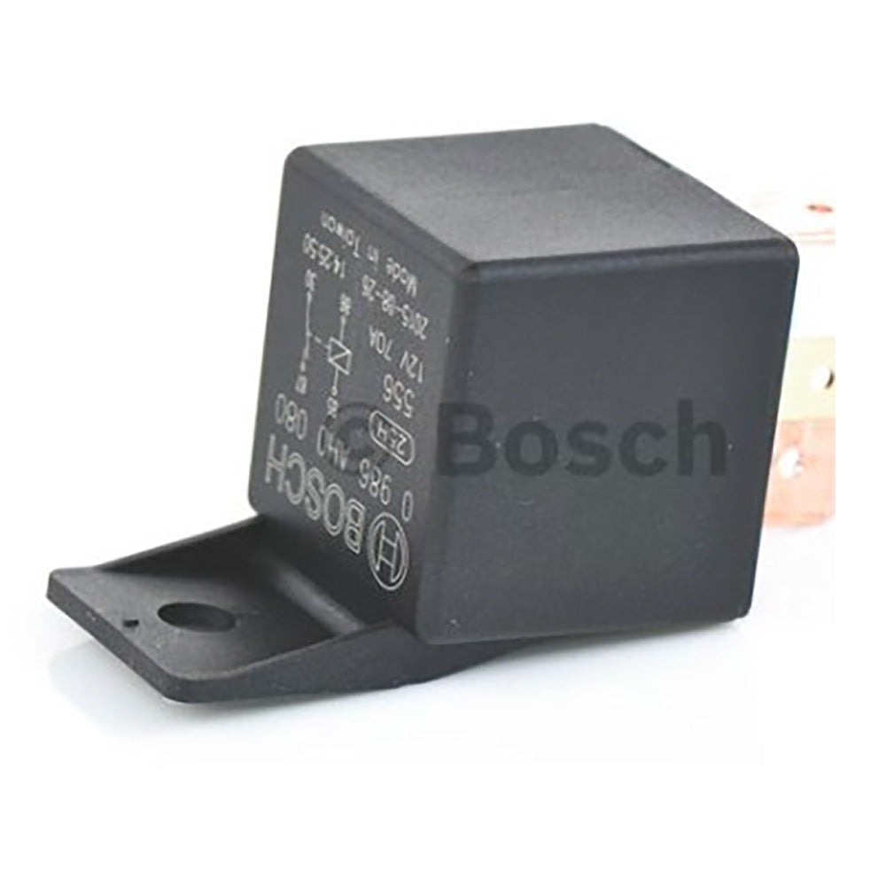 Bosch 0986AH0080 Normal Open Mini Relay, 4 Pins, 12V, 70A