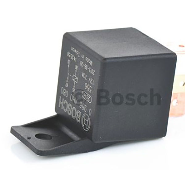 BOSCH 0986AH0081 Normal Open Mini Relay, 24V, 30A, 4 Pins