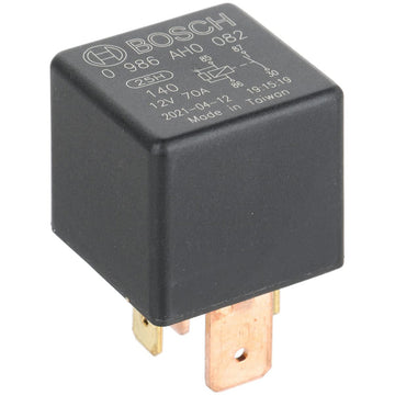 Bosch 0986AH0082 Normal Open Mini Relay, 4 Pins, 12V 70A