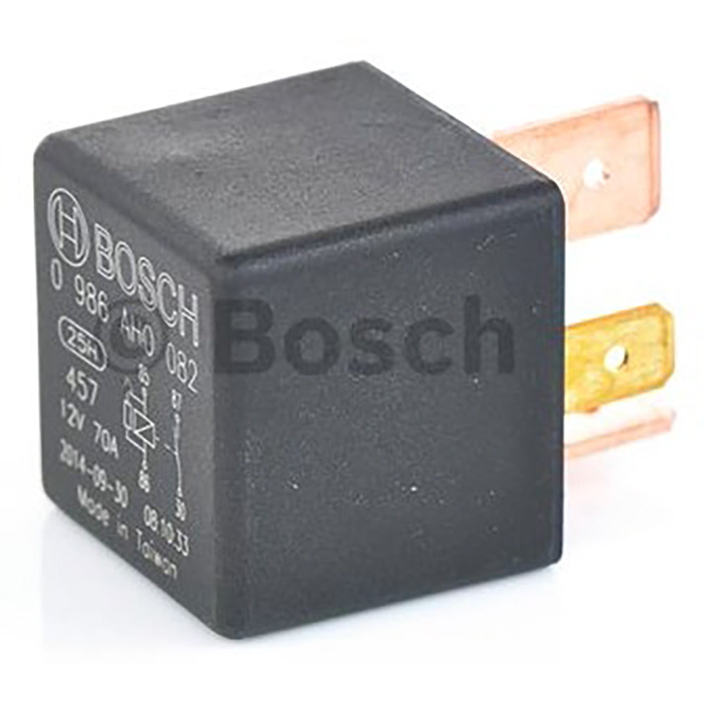Bosch 0986AH0082 Normal Open Mini Relay, 4 Pins, 12V 70A