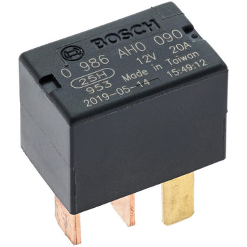 Bosch 0986AH0090 Normal Open Nano Relay, Resistor 4 Pins, 12V 20A