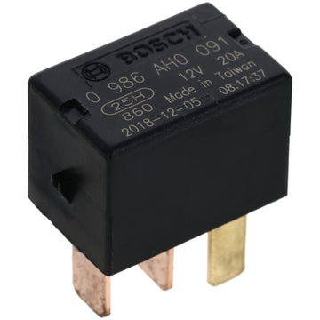 Bosch 0986AH0091 Normal Open Nano Relay, Resistor, 4 Pins 12V 20A
