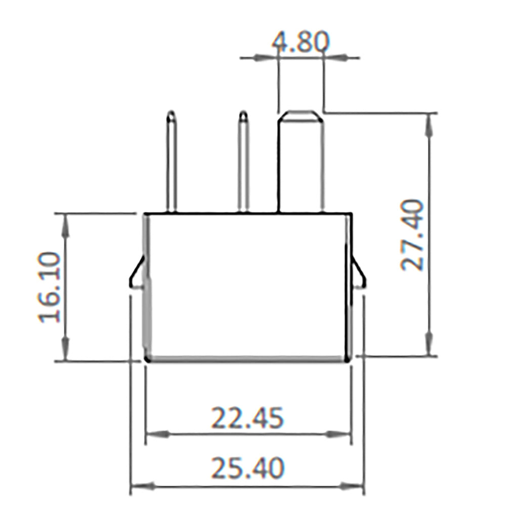 Bosch 0986AH0091 Normal Open Nano Relay, Resistor, 4 Pins 12V 20A