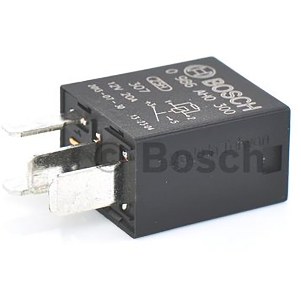 Bosch 0986AH0300 Normal Open Micro Relay, 4 Pins, 12V, 20A, Resistor
