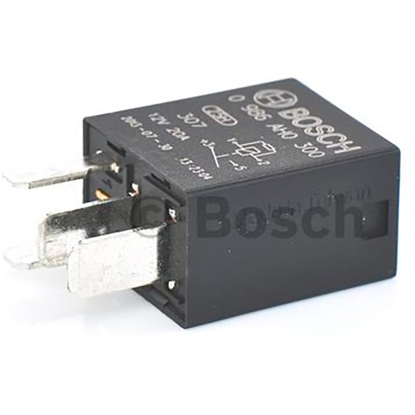 Bosch 0986AH0300 Normal Open Micro Relay, 4 Pins, 12V, 20A, Resistor