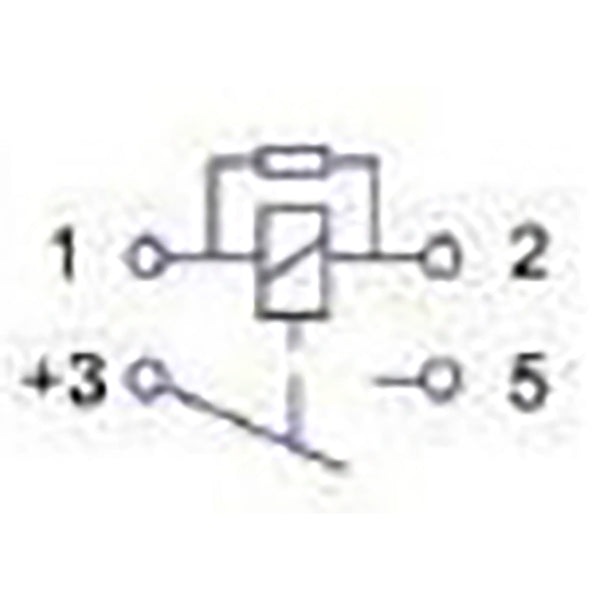 Bosch 0986AH0300 Normal Open Micro Relay, 4 Pins, 12V, 20A, Resistor