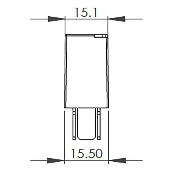 Bosch 0986AH0302 Change Over Micro Relay, 5 Pins, 24V, 10/5A, Diode