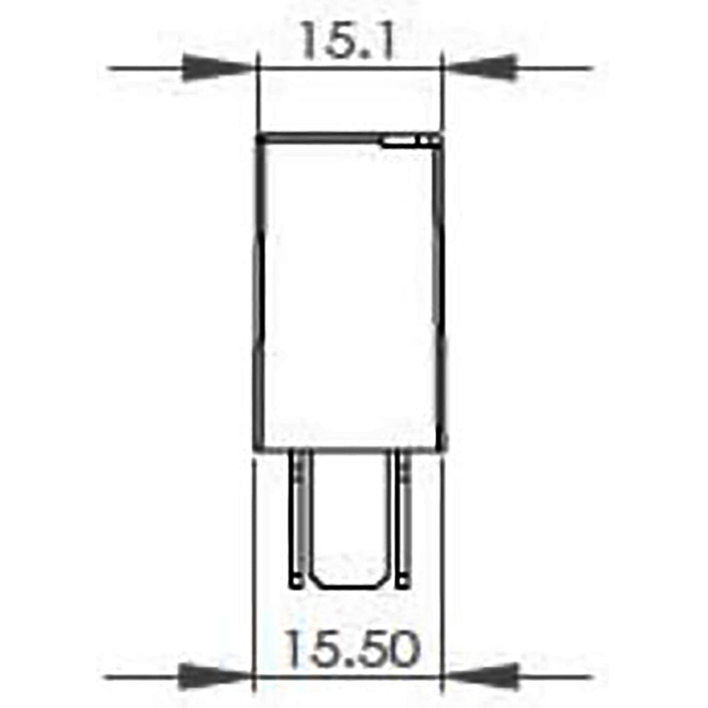 Bosch 0986AH0304 Micro Relay - 5 Pins, 12V 20/10A