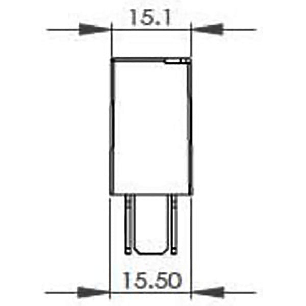 Bosch 0986AH0304 Micro Relay - 5 Pins, 12V 20/10A