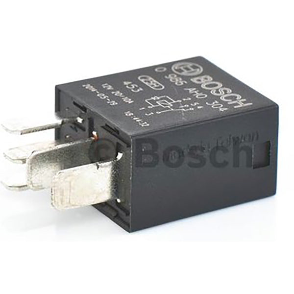 Bosch 0986AH0305 Change Over Micro Relay, 5 Pins, 24V, 10/5A, Resistor