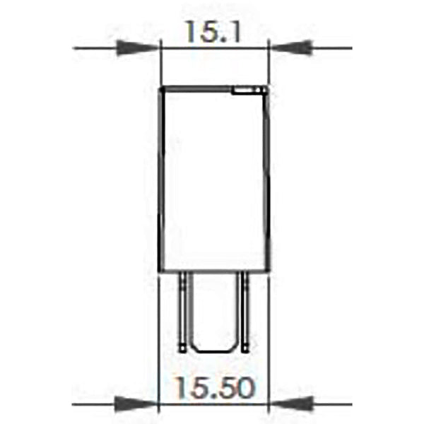 Bosch 0986AH0305 Change Over Micro Relay, 5 Pins, 24V, 10/5A, Resistor