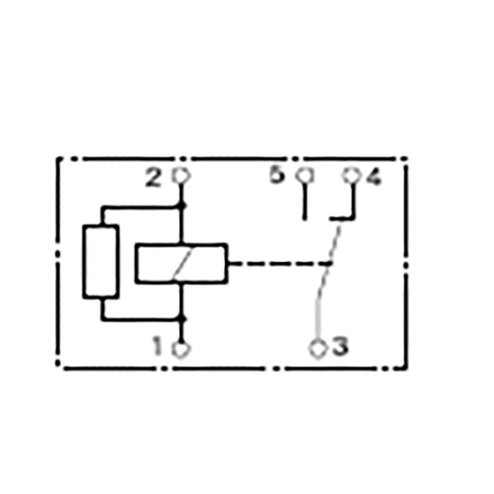 Bosch 0986AH0307 Change Over Micro Relay, 5 Pins, 12V, 30/10A, Resistor
