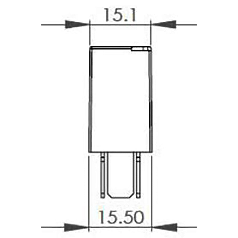 Bosch 0986AH0308 Change Over Micro Relay, 5 Pins, 12V, 30/10A